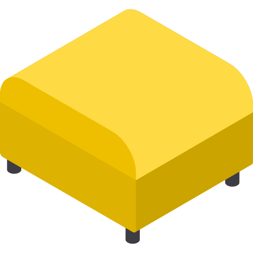 asiento Isometric Flat icono