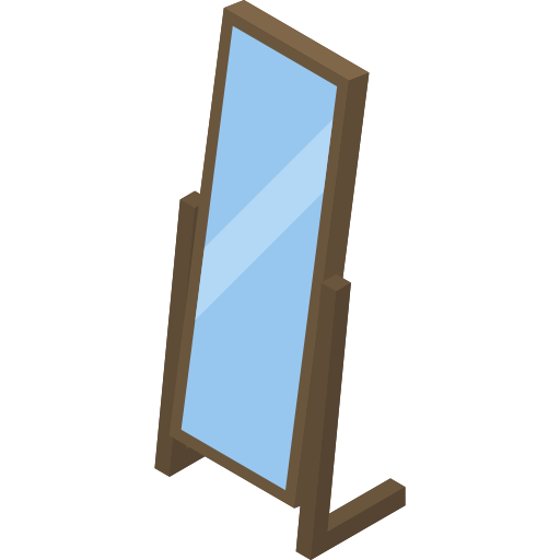 spiegel Isometric Flat icon