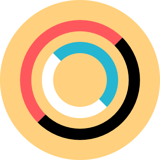 diagramme circulaire Alfredo Hernandez Flat Icône