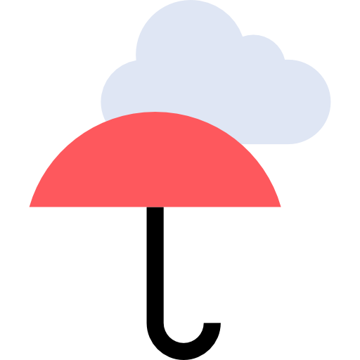 paraplu Alfredo Hernandez Flat icoon