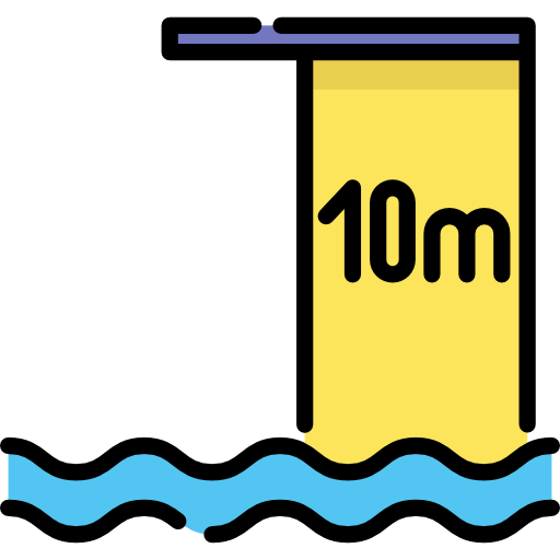 Подводное плавание Special Lineal color иконка