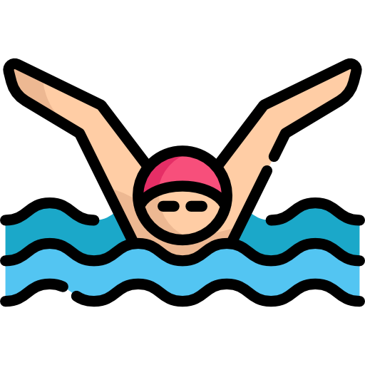泳ぐ Special Lineal color icon