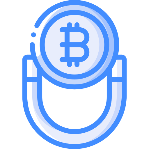 Bitcoin Basic Miscellany Blue icon