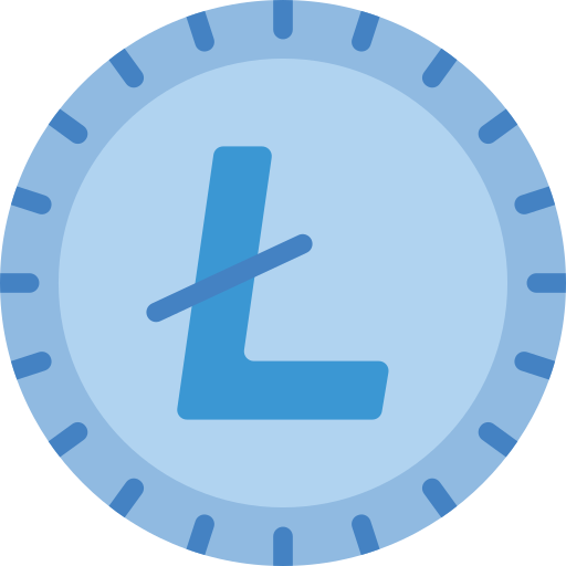 litecoin Basic Miscellany Flat icon