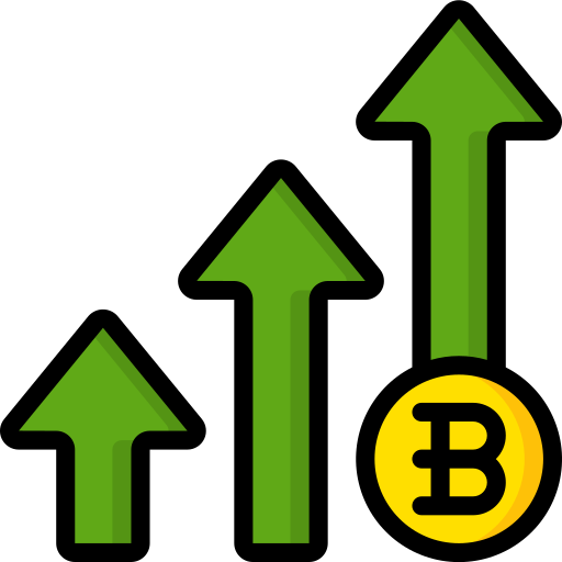 bitcoin Basic Miscellany Lineal Color icon