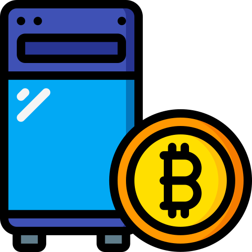 minería bitcoin Basic Miscellany Lineal Color icono