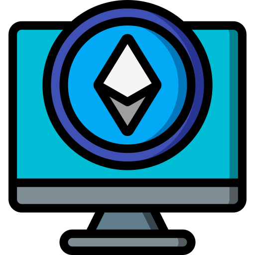 ethereum Basic Miscellany Lineal Color ikona