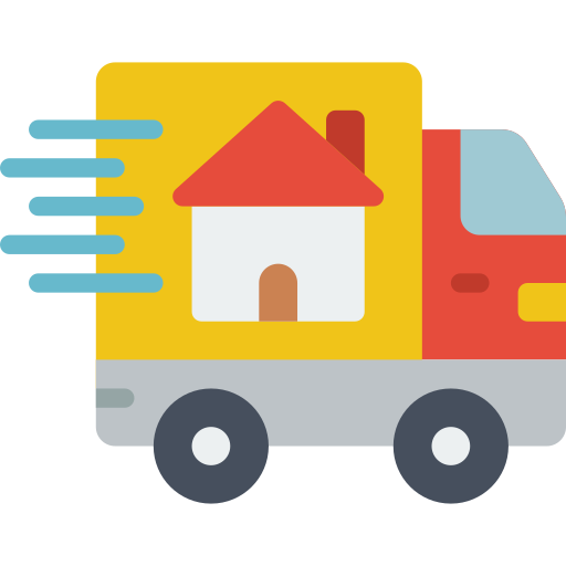Moving home Basic Miscellany Flat icon