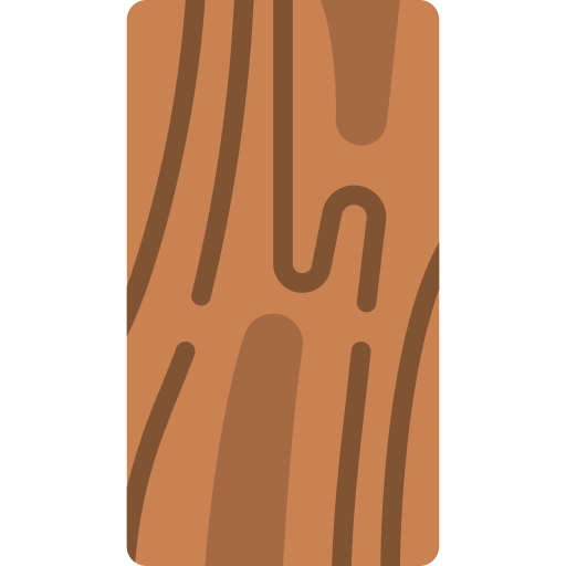 Wood Basic Miscellany Flat icon