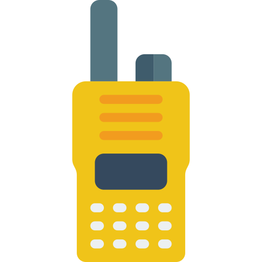 walkie-talkie Basic Miscellany Flat icon
