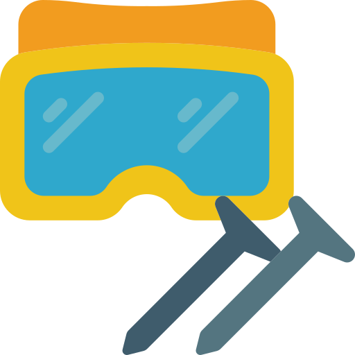 Safety googles Basic Miscellany Flat icon