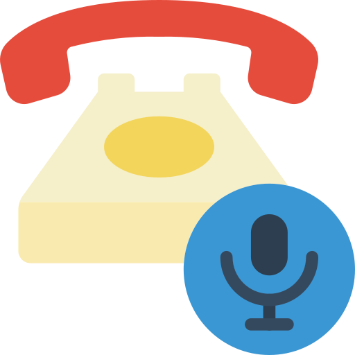 telefon Basic Miscellany Flat icon
