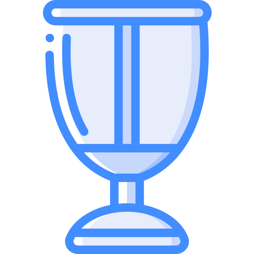 Cup Basic Miscellany Blue icon