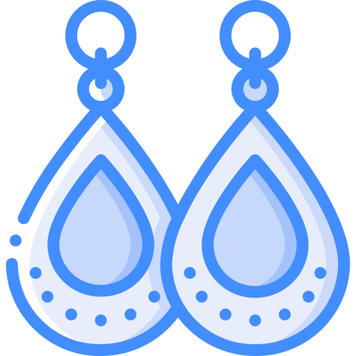 orecchini Basic Miscellany Blue icona