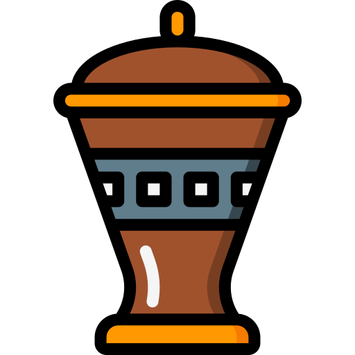 Urn Basic Miscellany Lineal Color icon