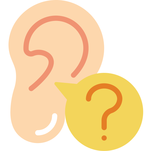 Ear Basic Miscellany Flat icon