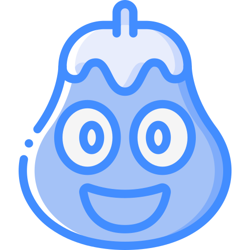 茄子 Basic Miscellany Blue icon