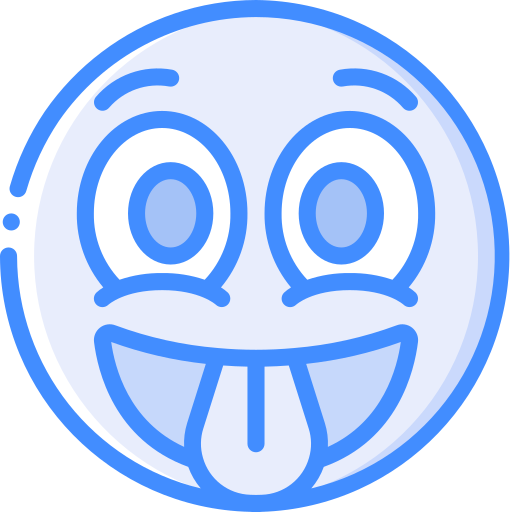 舌 Basic Miscellany Blue icon