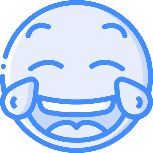 笑い Basic Miscellany Blue icon