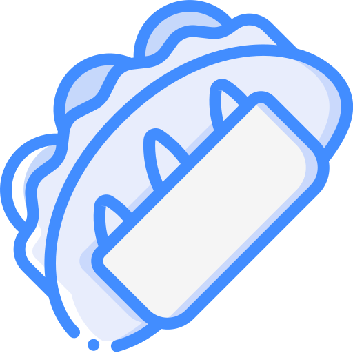 sandwich Basic Miscellany Blue icon