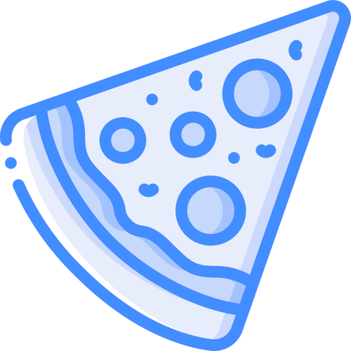 pizza Basic Miscellany Blue icono