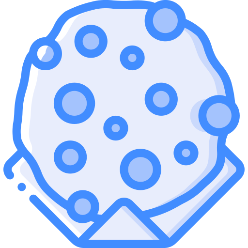 Cookie Basic Miscellany Blue icon
