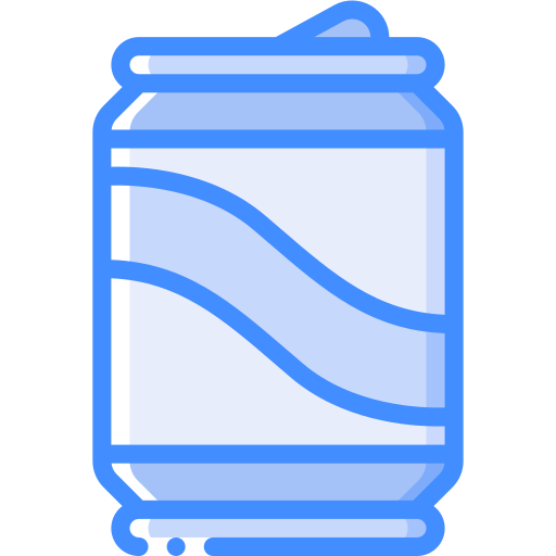 탄산 음료 Basic Miscellany Blue icon