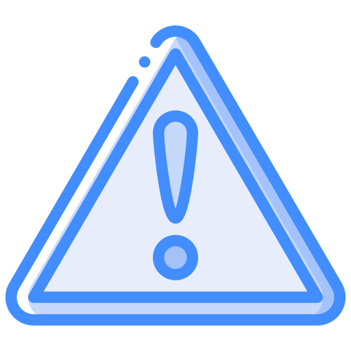 Предупреждающий знак Basic Miscellany Blue иконка