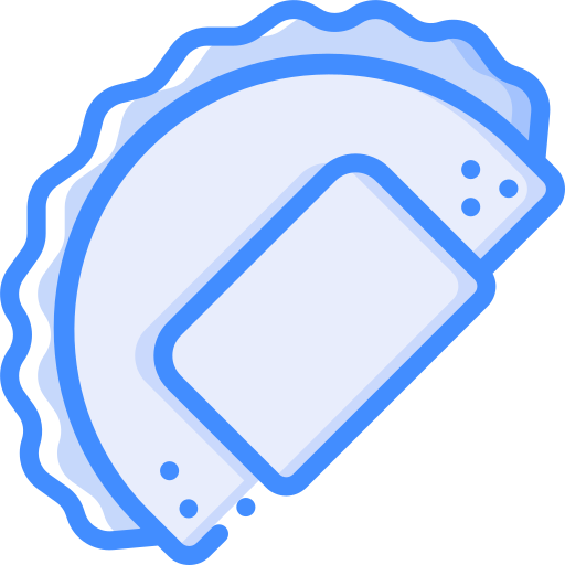 taco Basic Miscellany Blue icoon