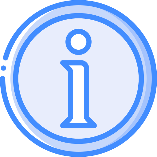 情報 Basic Miscellany Blue icon
