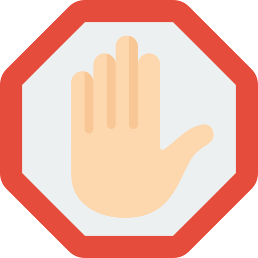 Stop Basic Miscellany Flat icon