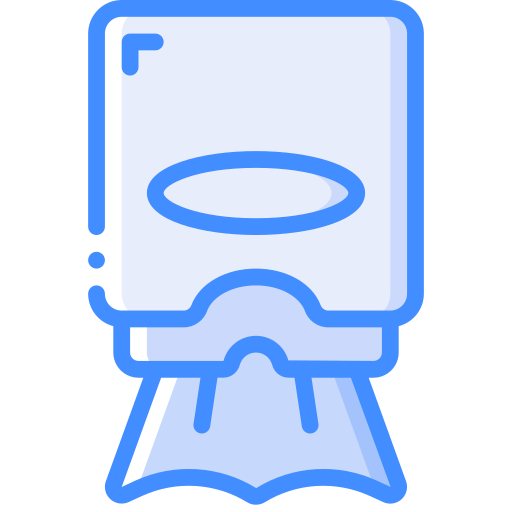toalla de papel Basic Miscellany Blue icono