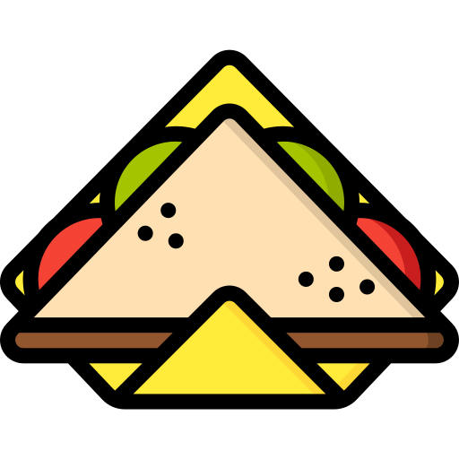 kanapka Basic Miscellany Lineal Color ikona