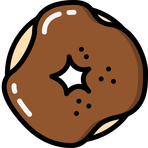 Donut Basic Miscellany Lineal Color icon