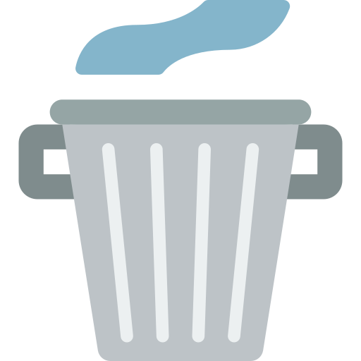 Bin Basic Miscellany Flat icon