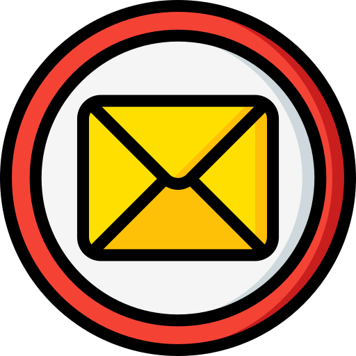 oficina de correos Basic Miscellany Lineal Color icono