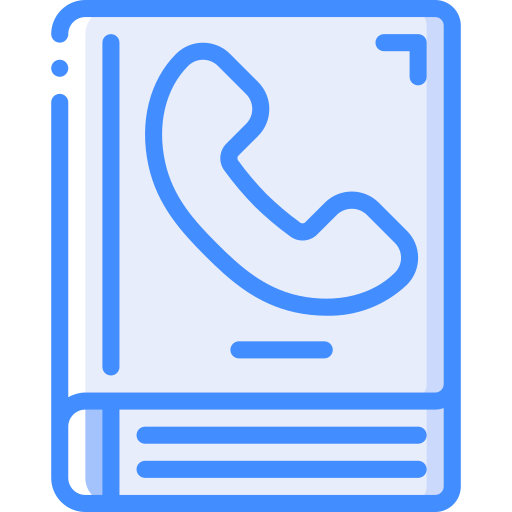 directorio telefónico Basic Miscellany Blue icono