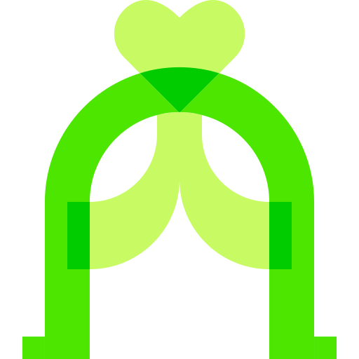 arco de boda Basic Sheer Flat icono