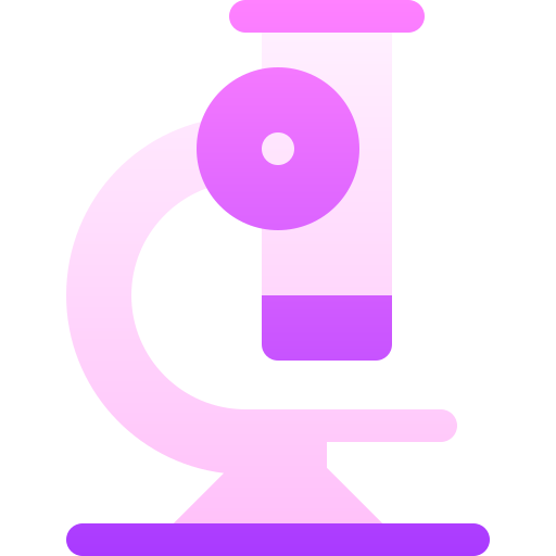 Microscope Basic Gradient Gradient icon