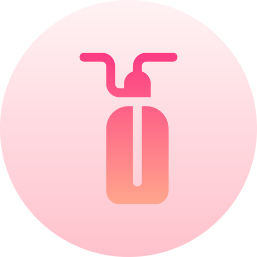 lavar botella Basic Gradient Circular icono