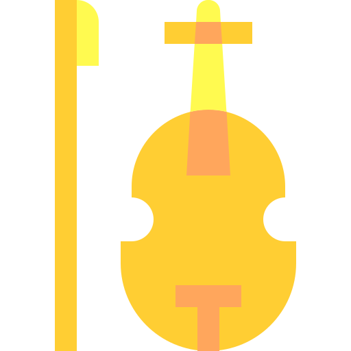 バイオリン Basic Sheer Flat icon