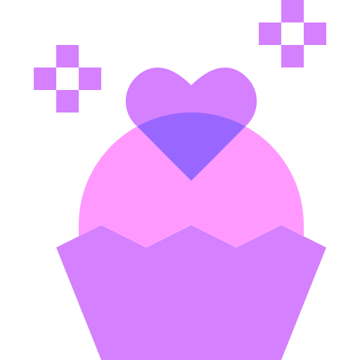 cupcake Basic Sheer Flat icon