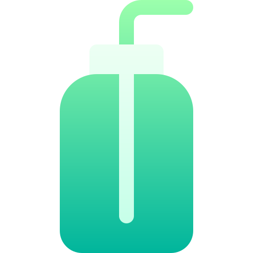 umyć butelkę Basic Gradient Gradient ikona