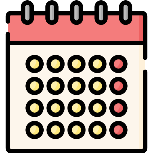 harmonogram Special Lineal color ikona