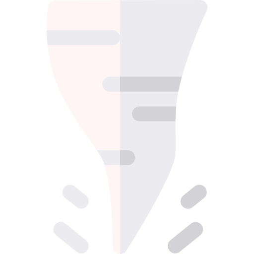 Tornado Basic Rounded Flat icon