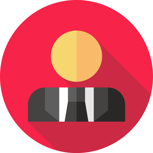 Businessman Flat Circular Flat icon
