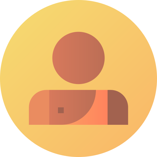 Buddhist Flat Circular Gradient icon
