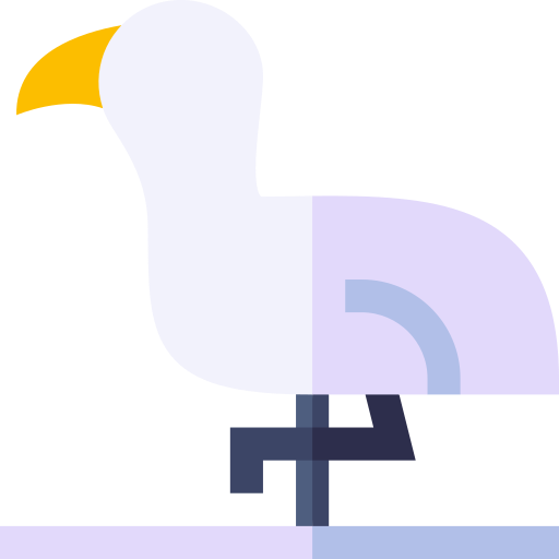 フラミンゴ Basic Straight Flat icon