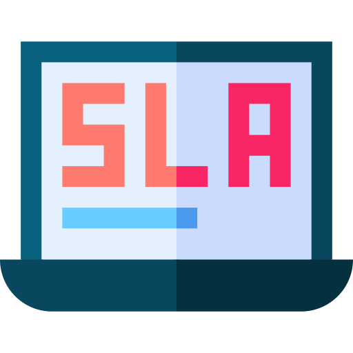 sla Basic Straight Flat icon