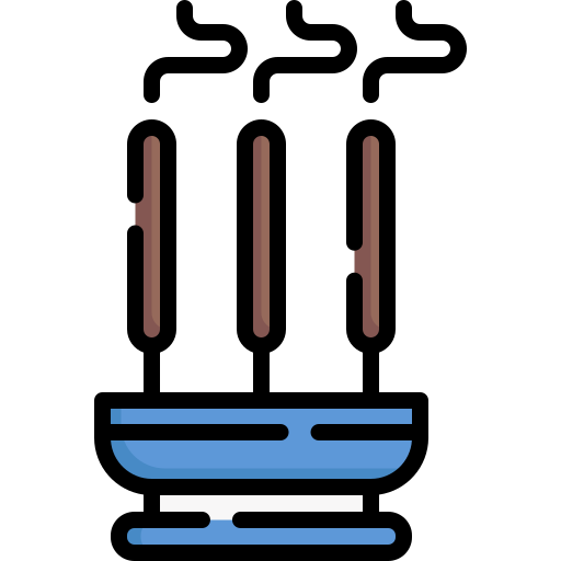 bastoncino d'incenso Special Lineal color icona